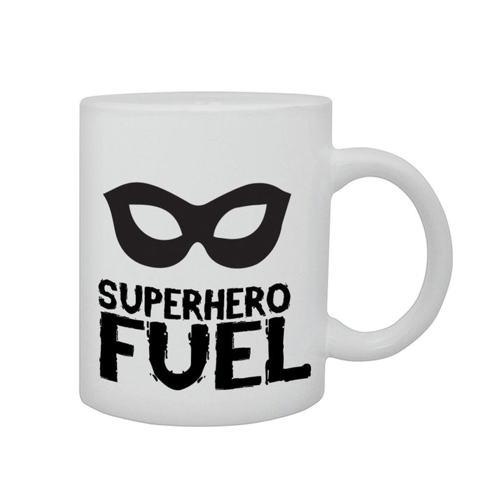 Superhero Fuel Domino Mask Heroine Hero Mask Gift Graphic Printed Mug