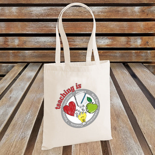 Teaching is - Inspiration, Passion, Hard Work, Commitment ... Tote bag - Gift