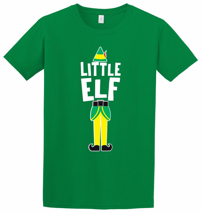 Elf Family Tee Mummy Daddy Kids Little Big Christmas Movie Gift Inspired T-Shirt