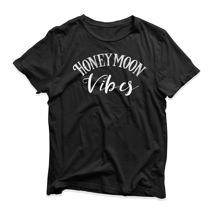 Honeymoon Vibes T-Shirt - Cute Couple Husband Wife Holiday Matching Wedding Gift