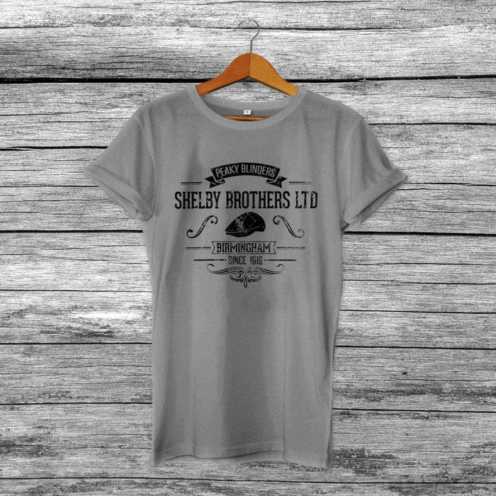 Shelby Brothers - Peaky Blinders Inspired T-Shirt Gift Present tommy shelby