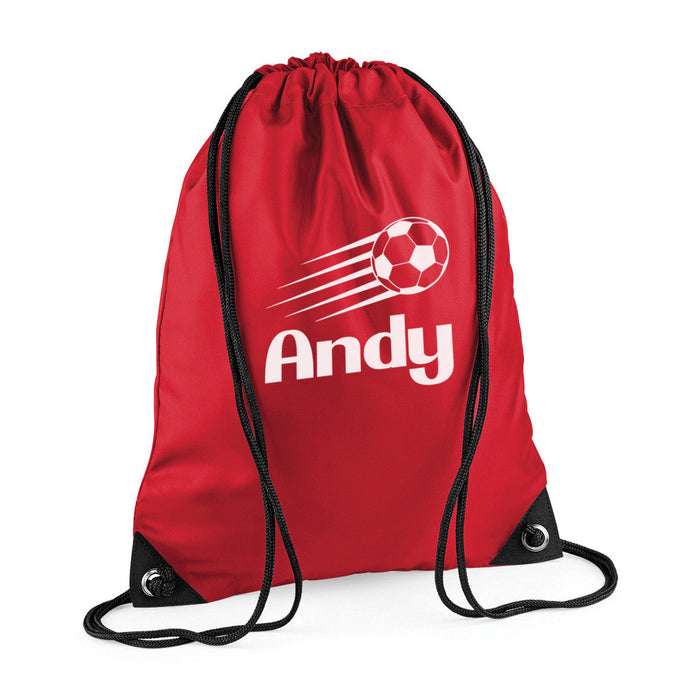 Personalised Football Gymbag - Cool Kids Boys - Gift Present Birthday