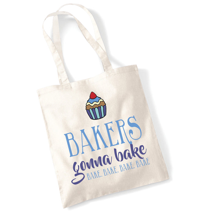 Bakers Gonna Bake Baking Song Cake Cupcake Inspired Tote Bag