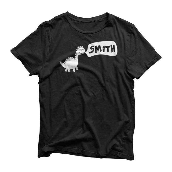 Cute Personalised Kids Little Boys Girls Dinsosaur Stegosaurus T-Shirt / Top