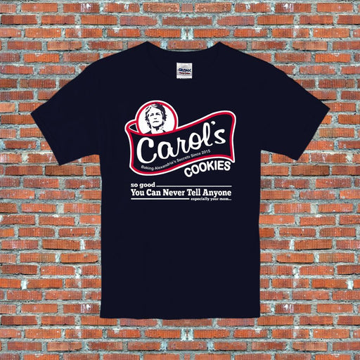 Carol's Cookies Walking Dead Comic Book TV Zombies Inspired T-Shirt S-2XL