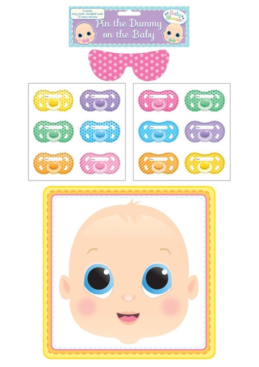 Pin The Dummy On The Baby Unisex Game For Baby Shower Gender Reveal Multiplayer