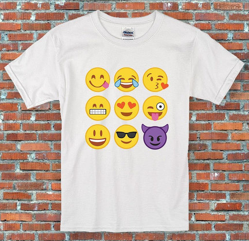 Emoji Face Stack Messenger Facebook Instagram Inspired Unisex T-Shirt S-2XL