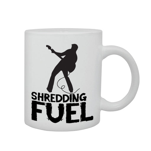 Shredding Fuel Guitarist Guitars Music Graphic Printed Mug