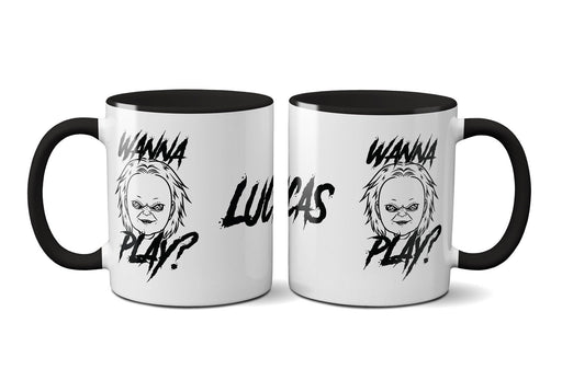 Personalised Chucky Mug - Halloween Creepy Doll - TV Movie Scary Horror Ghost