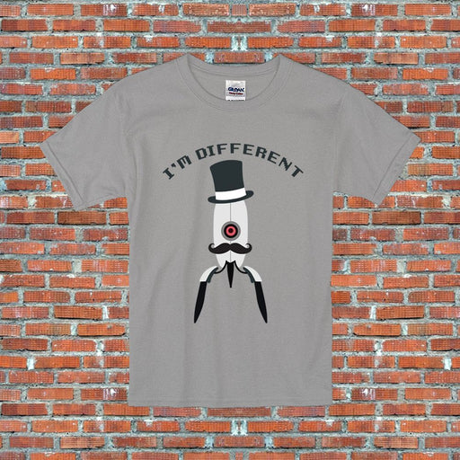 Portal Turret I'm Different GlaDOS Dapper Video Game Inspired T-Shirt S-2XL