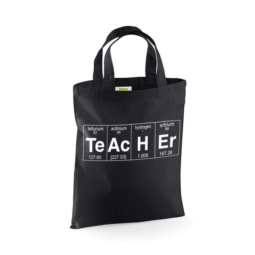 Te. Ac. H. Er. Teacher Periodic Table End of Year Gift Mini Tote Bag