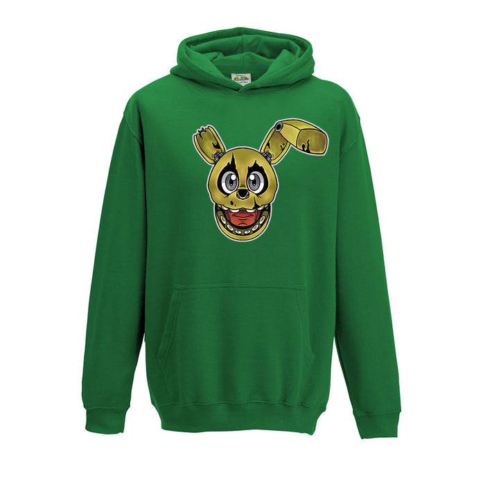 Springtrap FNAF Five Nights Game Inspired Adults Kids Hoodie