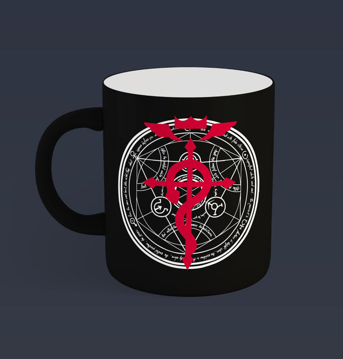Fullmetal Alchemist FMA Alchemy Circle Sigil Symbol  Anime Ceramic Cup Mug
