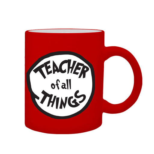 Teacher of all Things Leavers School Present End Year Present Gift Printed Mug