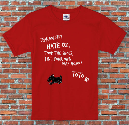 "Dear Dorothy", Retro, Vintage, Movie, Wizard of Oz, Gift, T-Shirt S-2XL