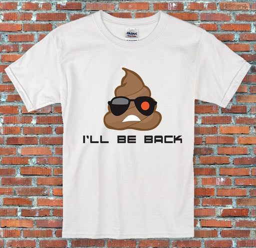 Emoji Ill Be Back Messenger Facebook Instagram Inspired Unisex T-Shirt S-2XL
