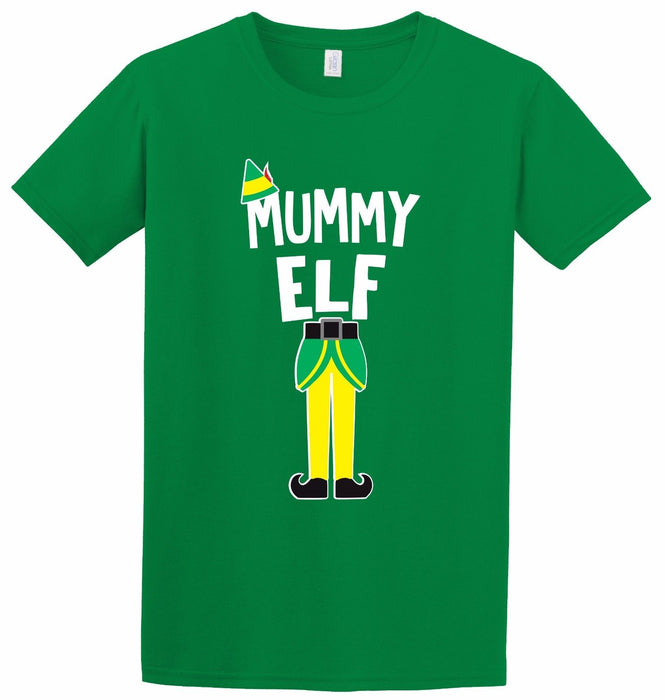 Elf Family Tee Mummy Daddy Kids Little Big Christmas Movie Gift Inspired T-Shirt
