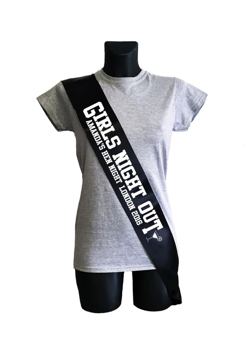 Personalised Sash (Hen Party / Do / 18th / 21st Birthday) Custom UK Printed