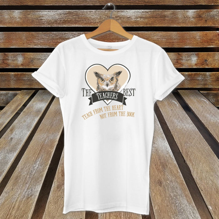 The Best Teachers Teach From The Heart Not The Book Cute T-Shirt Present / Gift