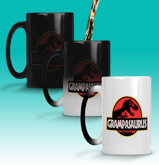 Grampasaurus Colour Changing Mug