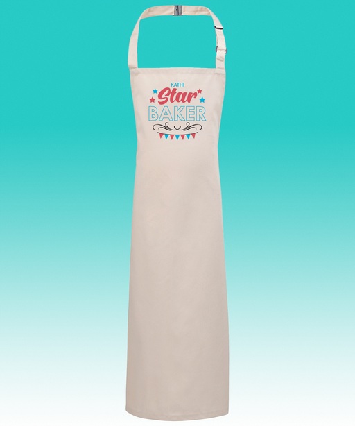 Personalised Star Baker Apron