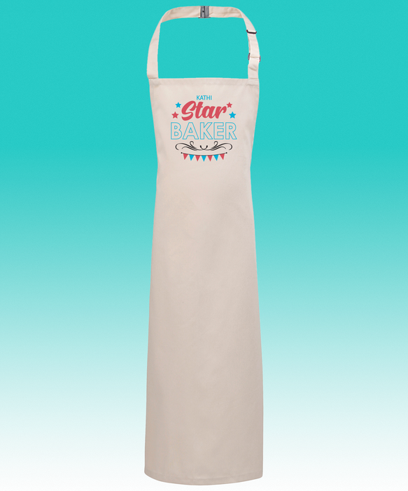Personalised Star Baker Apron