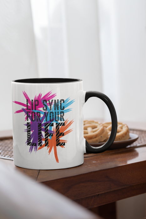 Lip Sync For Your Life Mug