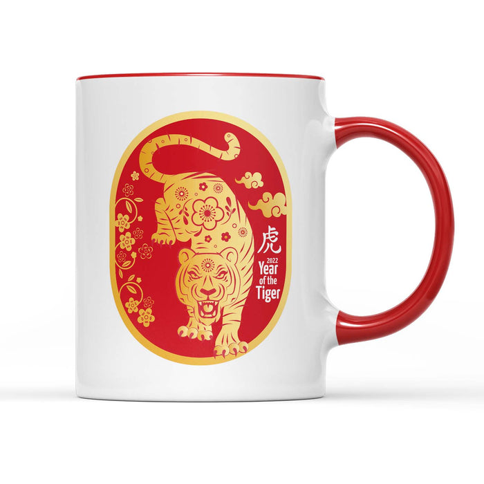 Oriental Tiger Mug - Happy Chinese New Year 2022 Year Of Tiger Zodiac Lunar Gift