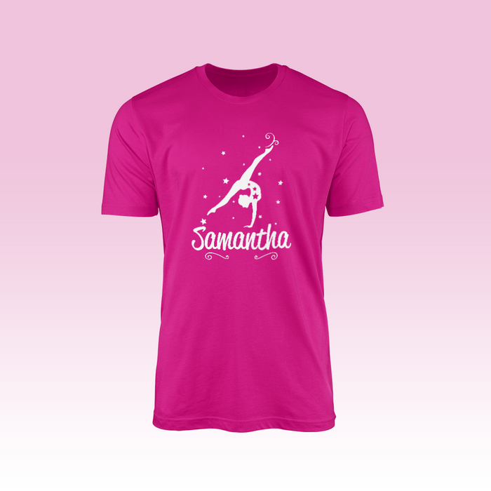 Personalised Gymnast Kids T-Shirt