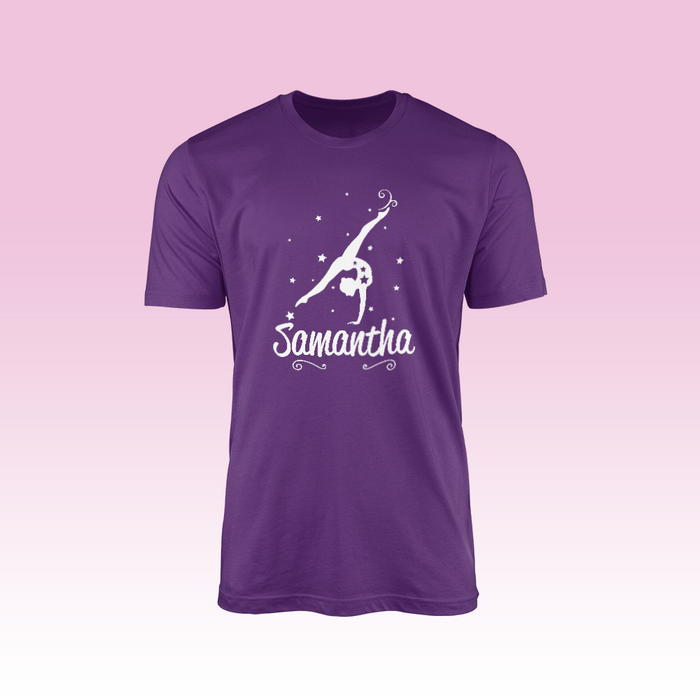 Personalised Gymnast Kids T-Shirt