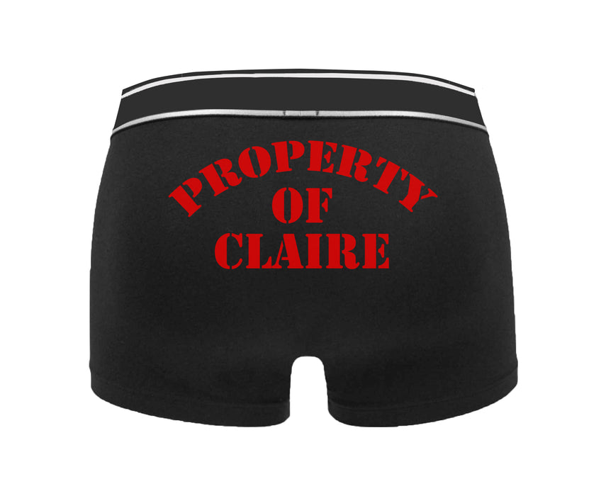 Property Of Personalised Boxers
