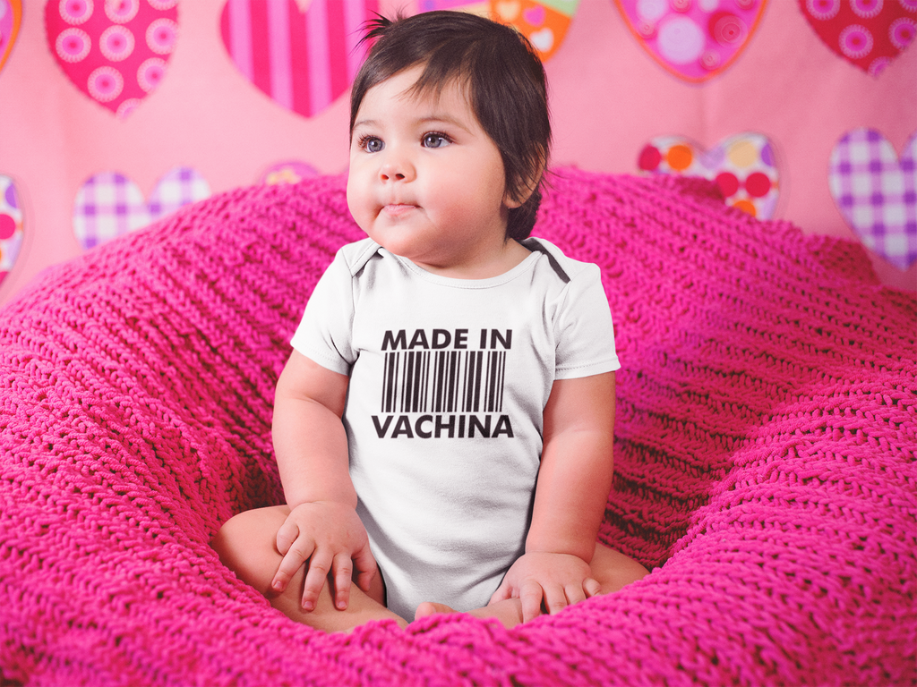 Made in vachina store onesie