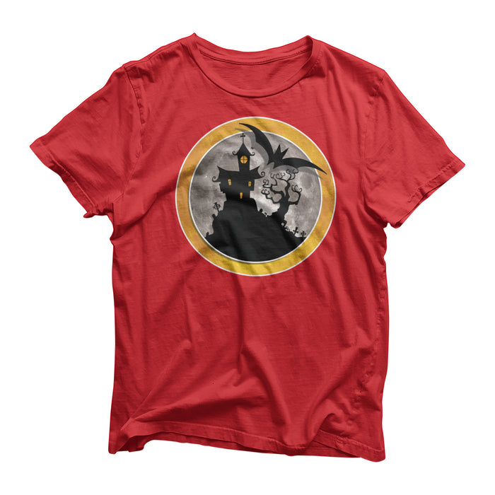 Halloween Creepy Haunted House T-Shirt