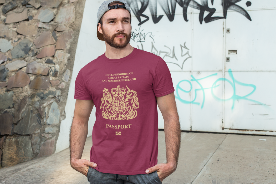 Great Britain and Northern Ireland Passport T-Shirt