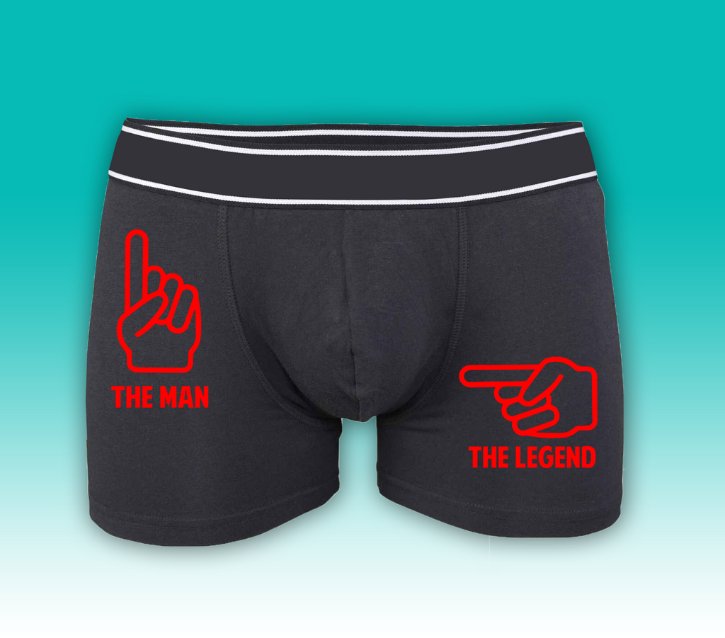 SMARTYPANTS Hubby Mens Boxers/Pants- Valentines Day Presents Gifts