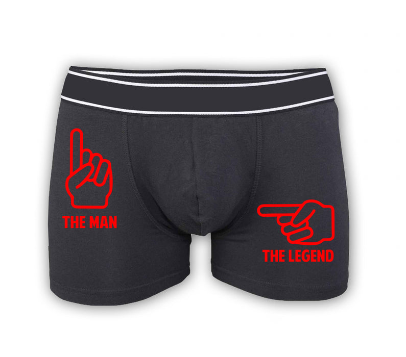 The Man The Legend Men's Boxers