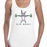 Gin Bunny Gym Funny Slogan Quote Illustration Parody Workout Tank Top Vest