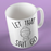Let that sh*t go keep calm yoga buddha cute Ceramic Cup Mug