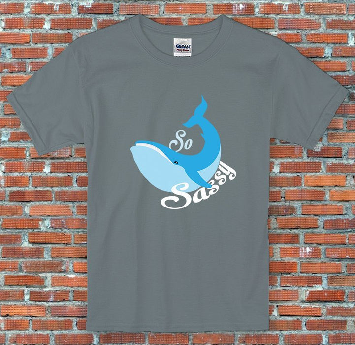 Emoji Sassy Whale Messenger Facebook Instagram Inspired Unisex T-Shirt S-2XL