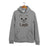 Personalised Kitty Face Hoodie - Customised Personal - Girls Cute Adorable Women