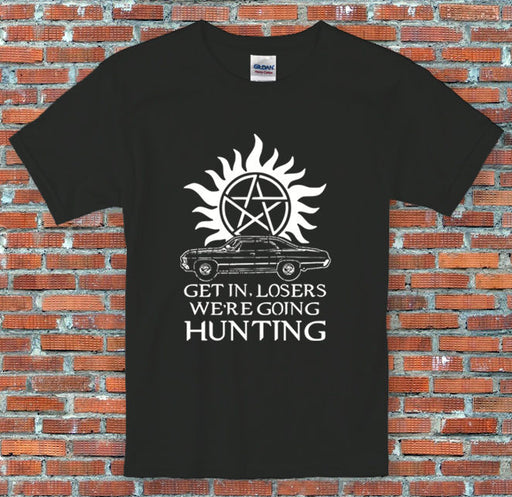 Lets Go Hunting Supernatural Inspired T Shirt S M L XL 2XL