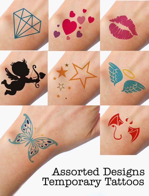 Assorted Designs Funny Premium Hen Do Temporary Tattoos Choose your Quantity