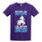 "Unicorns are Awesome" Cute I am Awesome Printed Purple Tshirt