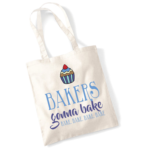 Bakers Gonna Bake Baking Song Cake Cupcake Inspired Tote Bag