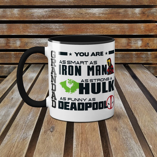 Grandad You Are My Favourite Superhero! - Father's Day Ceramic Mug Coffee Cup