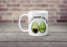 I avo crush on you cute valentines love avocado other half gift printed cup mug
