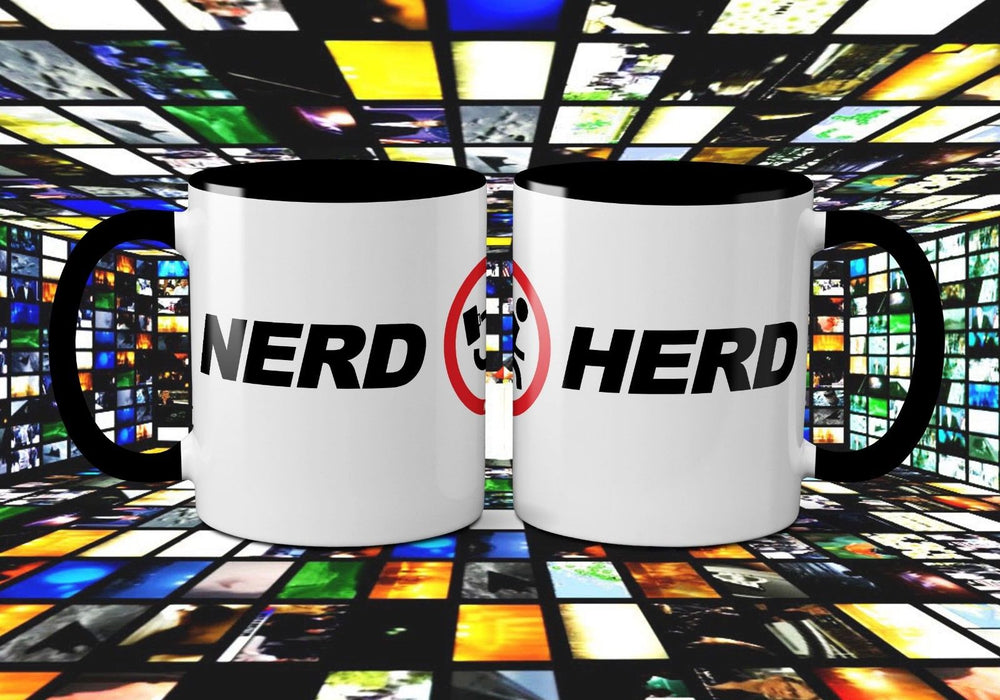 Nerd Herd Mug - Chuck TV Show - Funny Novelty Gift Present - Coffee Tea