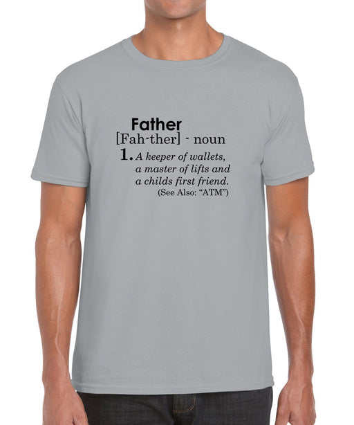 Father Definition Dad Fathers Day Gift Funny Graphic T Shirt