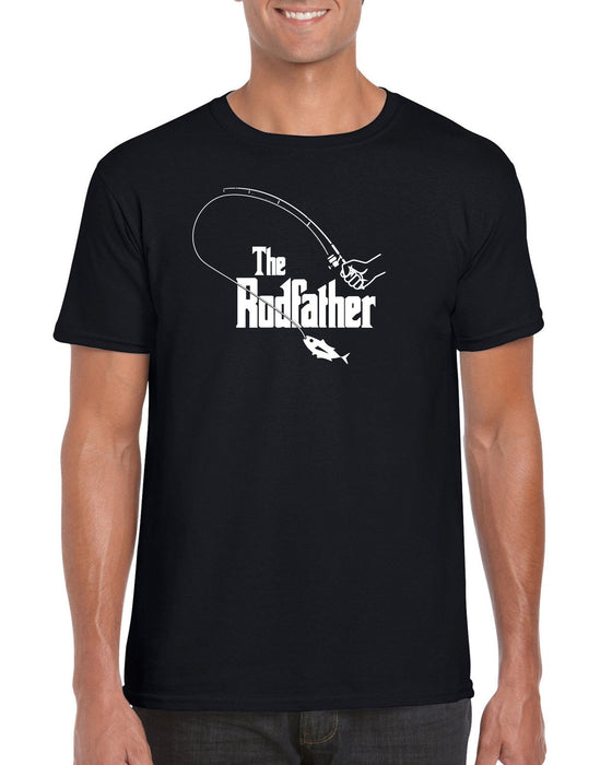 "The Rod Father " Humorous Funny Parody Fishing T-shirt