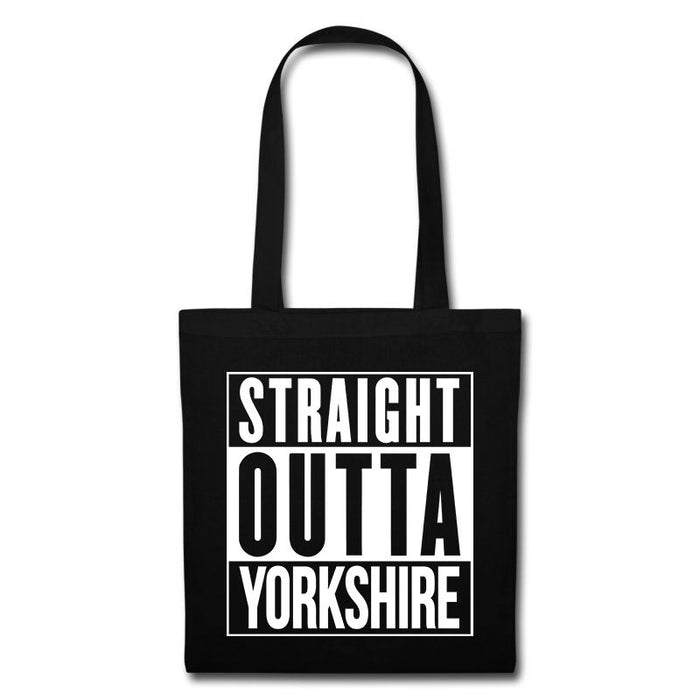 Straight outta Yorkshire Funny Gift Compton Parody Tote Bag